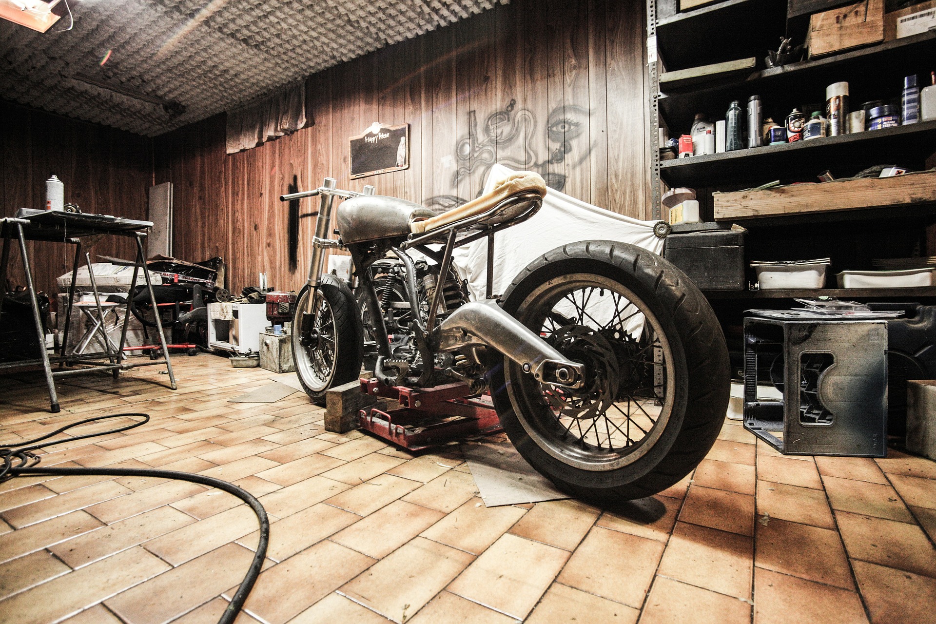 bei Abschnitt Garage